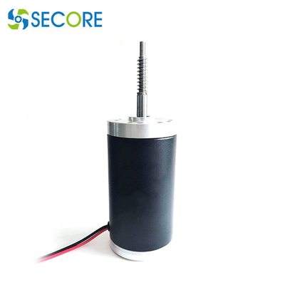5000RPM Machinery Brush DC Motor 24V Automatic Door Motor 54mm