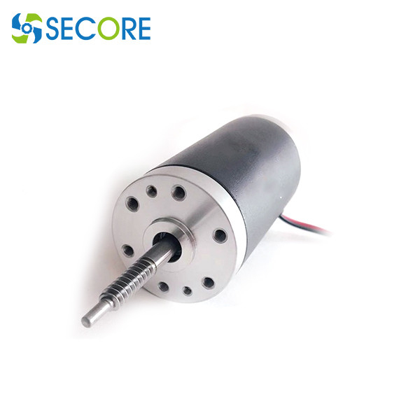 5000RPM Machinery Brush DC Motor 24V Automatic Door Motor 54mm