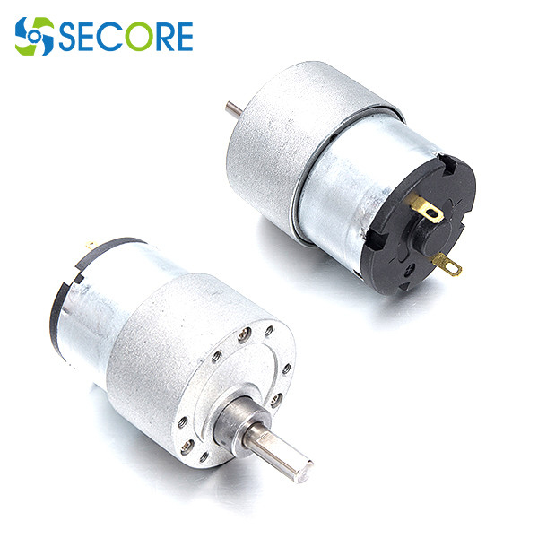 Cat Toilet Spur Gear Motor 37mm Micro Brushed DC Motor With Gearbox